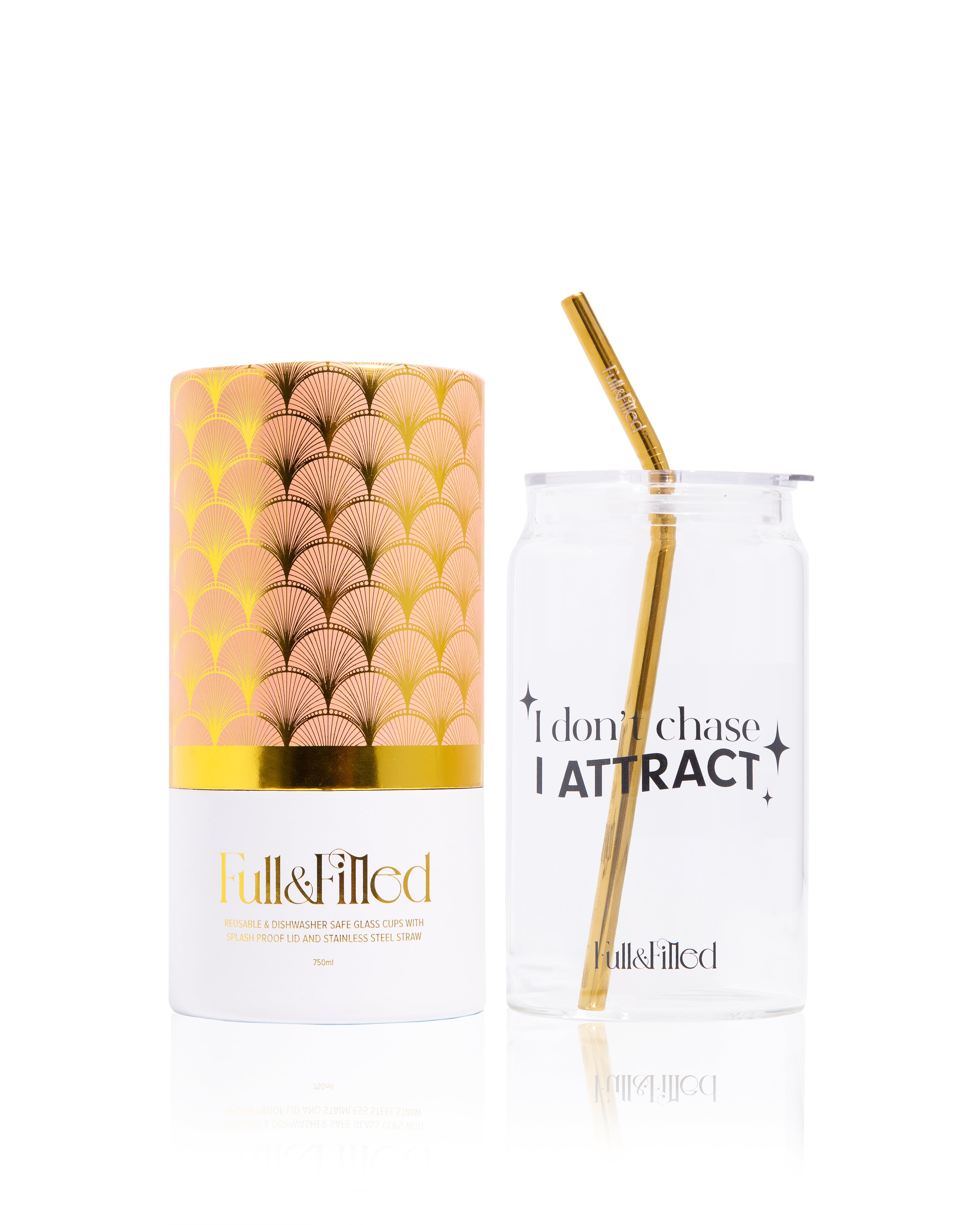 The Full & Filled Complete Set of 5 Glass Cups | Full & Filled