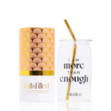 The Full & Filled Complete Set of 5 Glass Cups